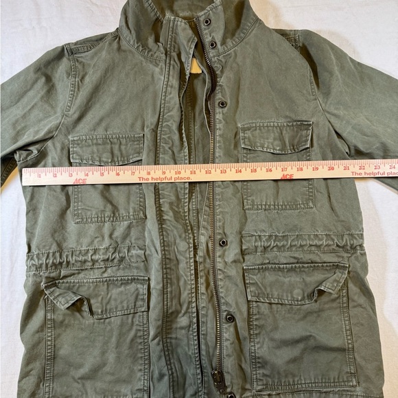 Madewell Surplus Utility Jacket Army Green - Picture 5 of 9